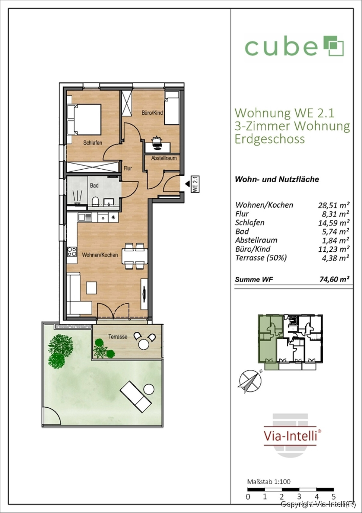 cube-Grundriss WE1