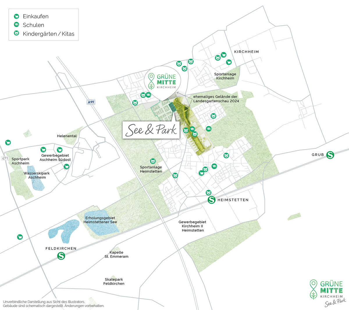 Stadtplanausschnitt