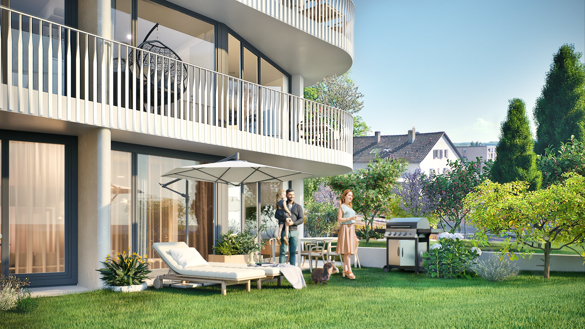 Wohnung Garten 02