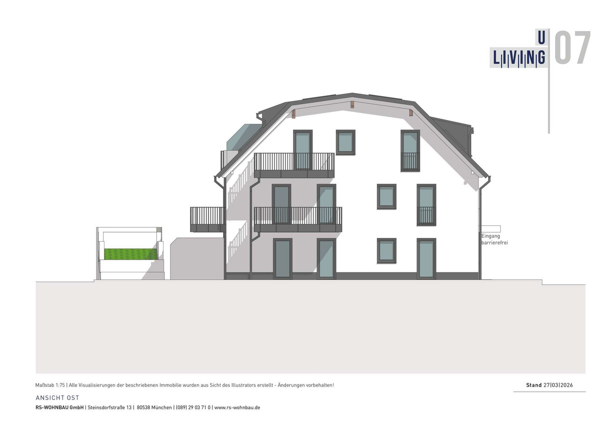 Haus A Ansicht Ost