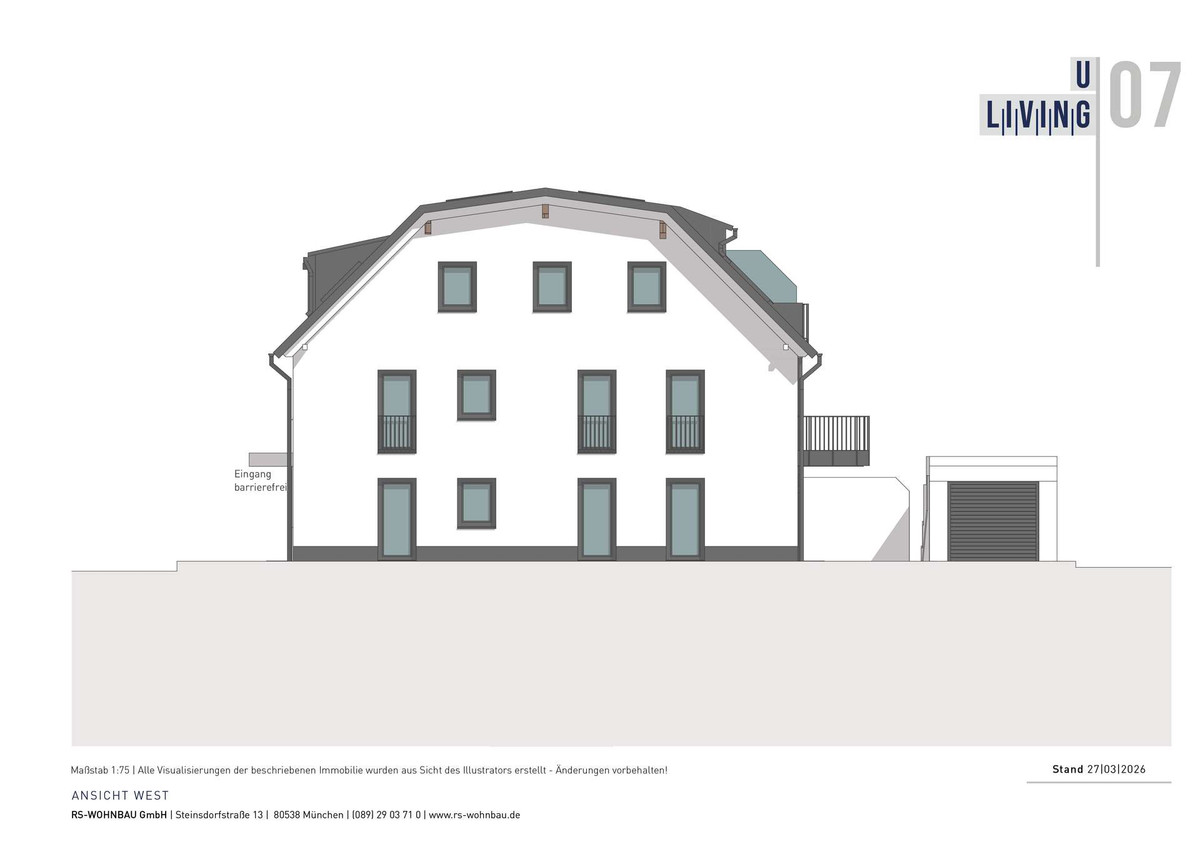 Haus A Ansicht West