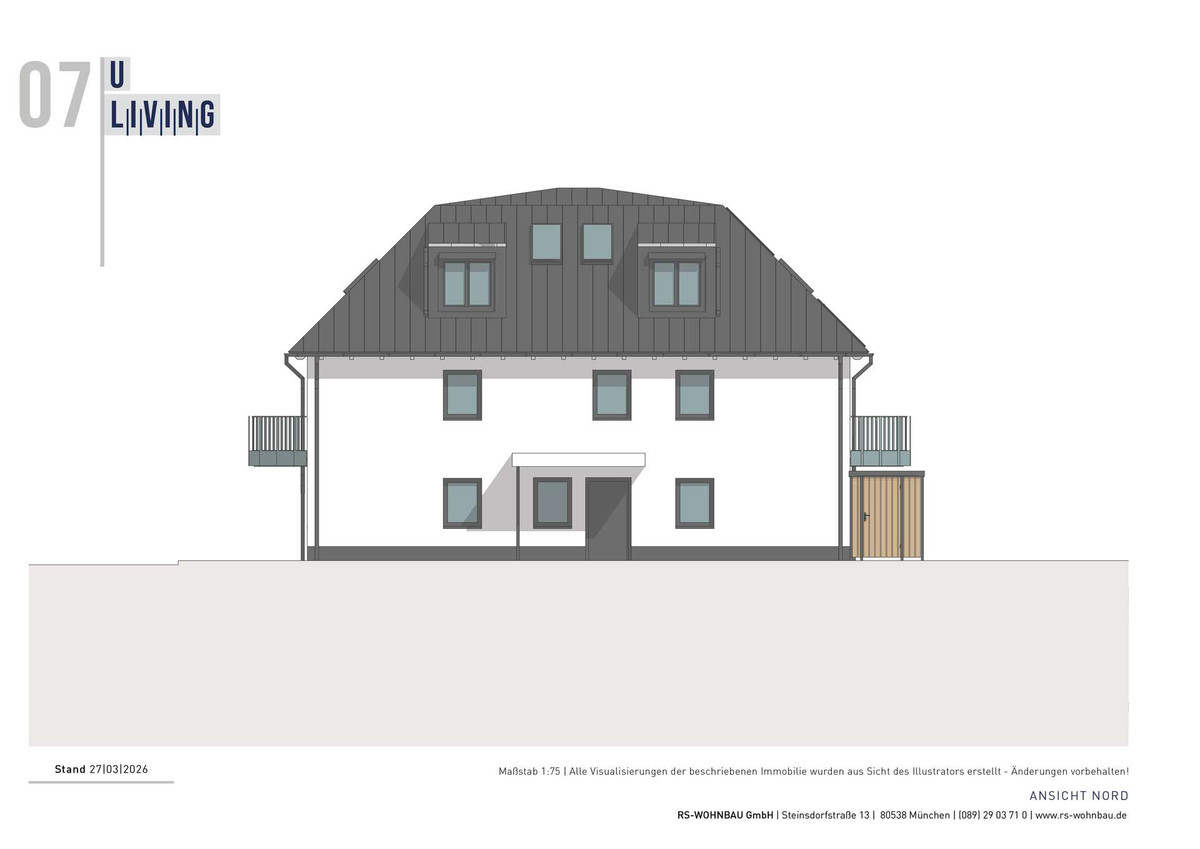 Haus B Ansicht Nord
