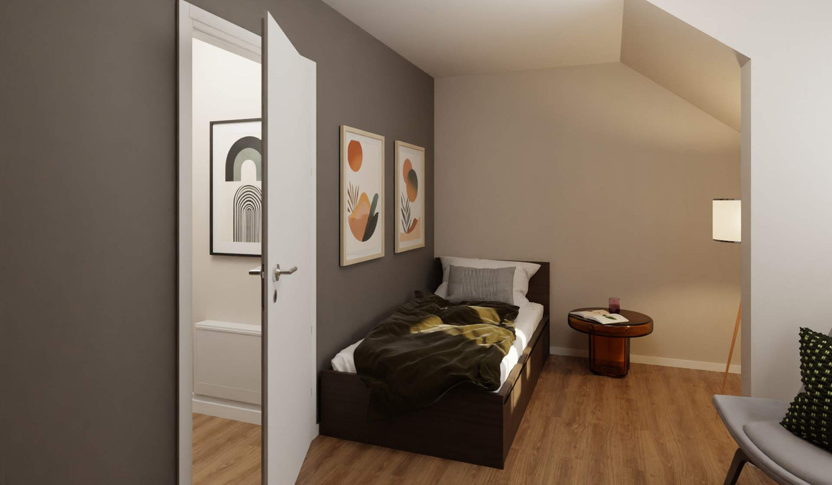 Zusätzliches Gästezimmer oder Homeoffice im ausgebautem Dachgeschoss