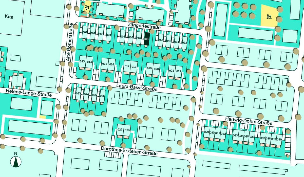 Lageplan Haus 008 Römerquartier 3