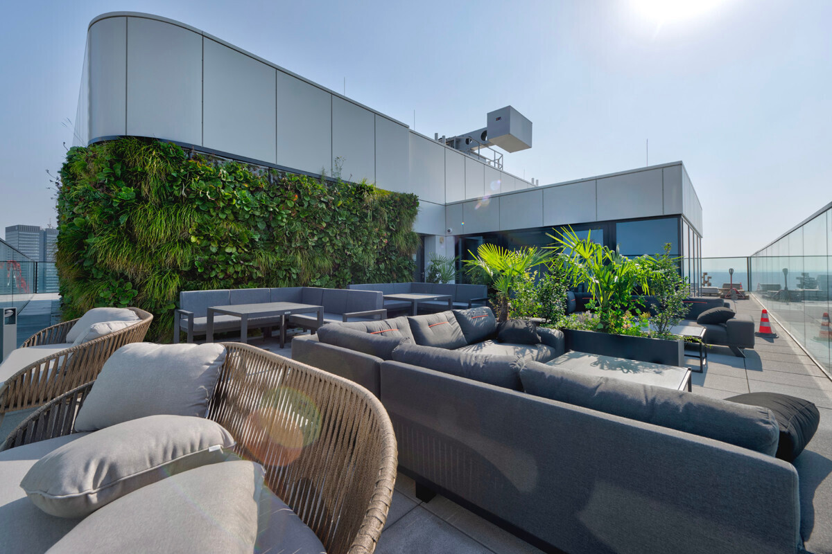 Dachterrasse