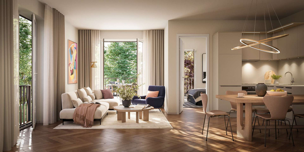 Wohnbereich, 2 Zimmer