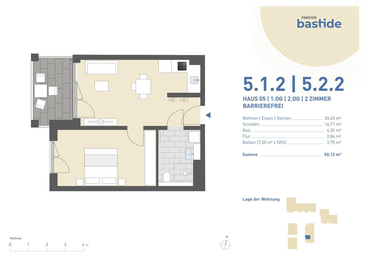 PANDION BASTIDE - Grundriss 5.2.2