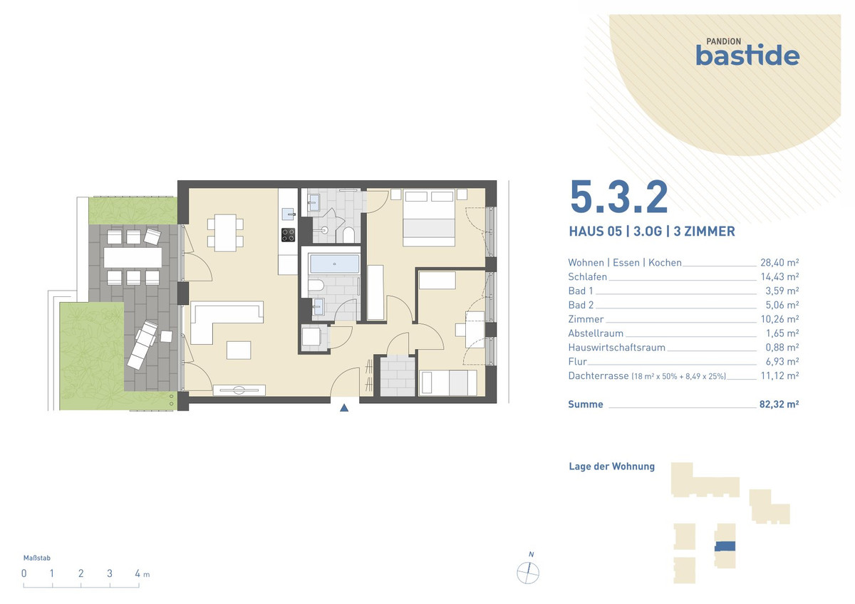 PANDION BASTIDE - Grundriss 5.3.2