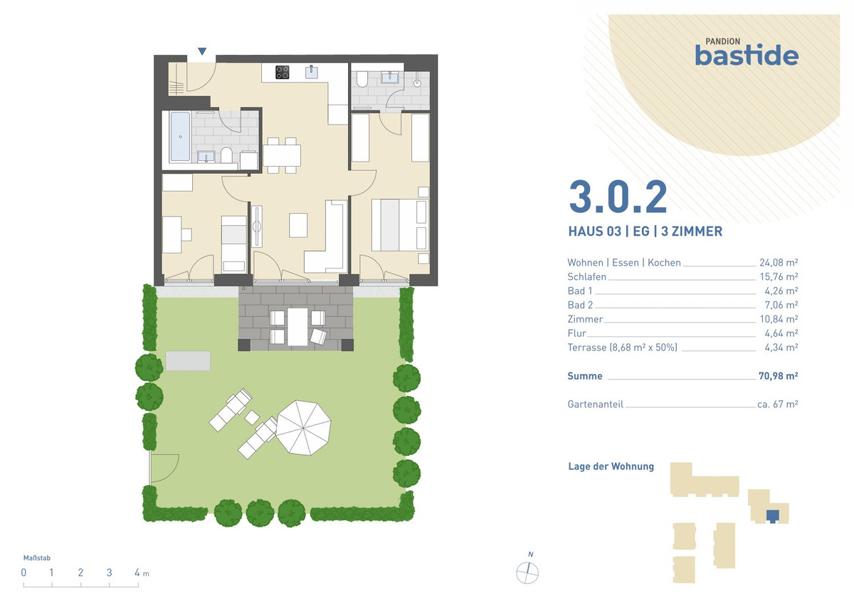 PANDION BASTIDE - Grundriss 3.0.2