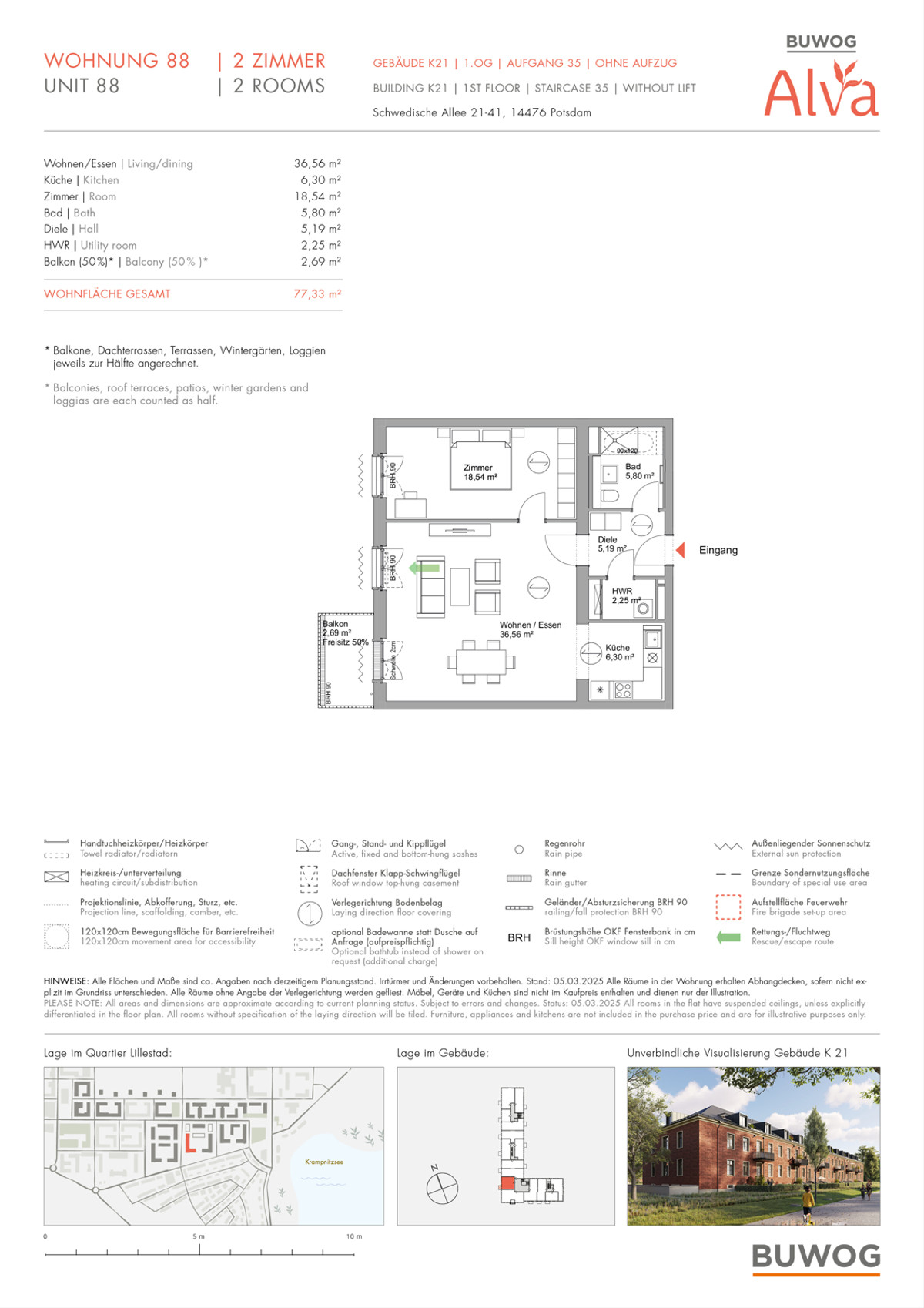 ALVA - Haus K21 - WE 088