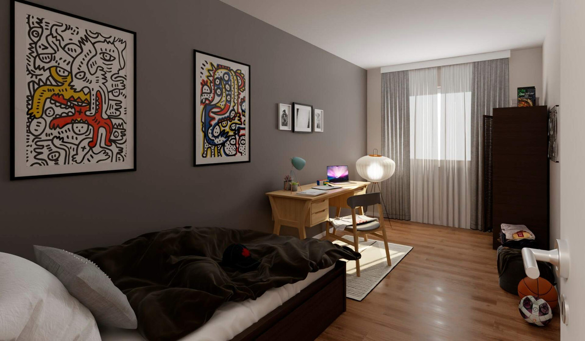 Zweites Zimmer als Kinderzimmer