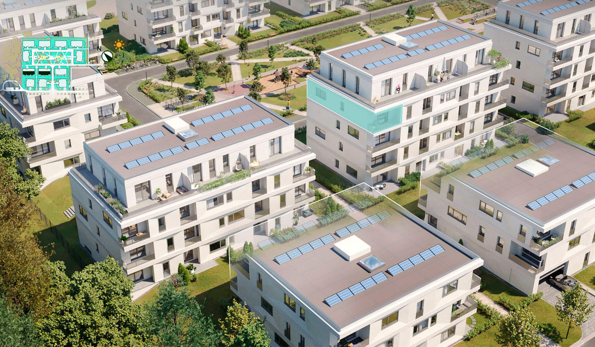Gartenansicht Wohnung 035