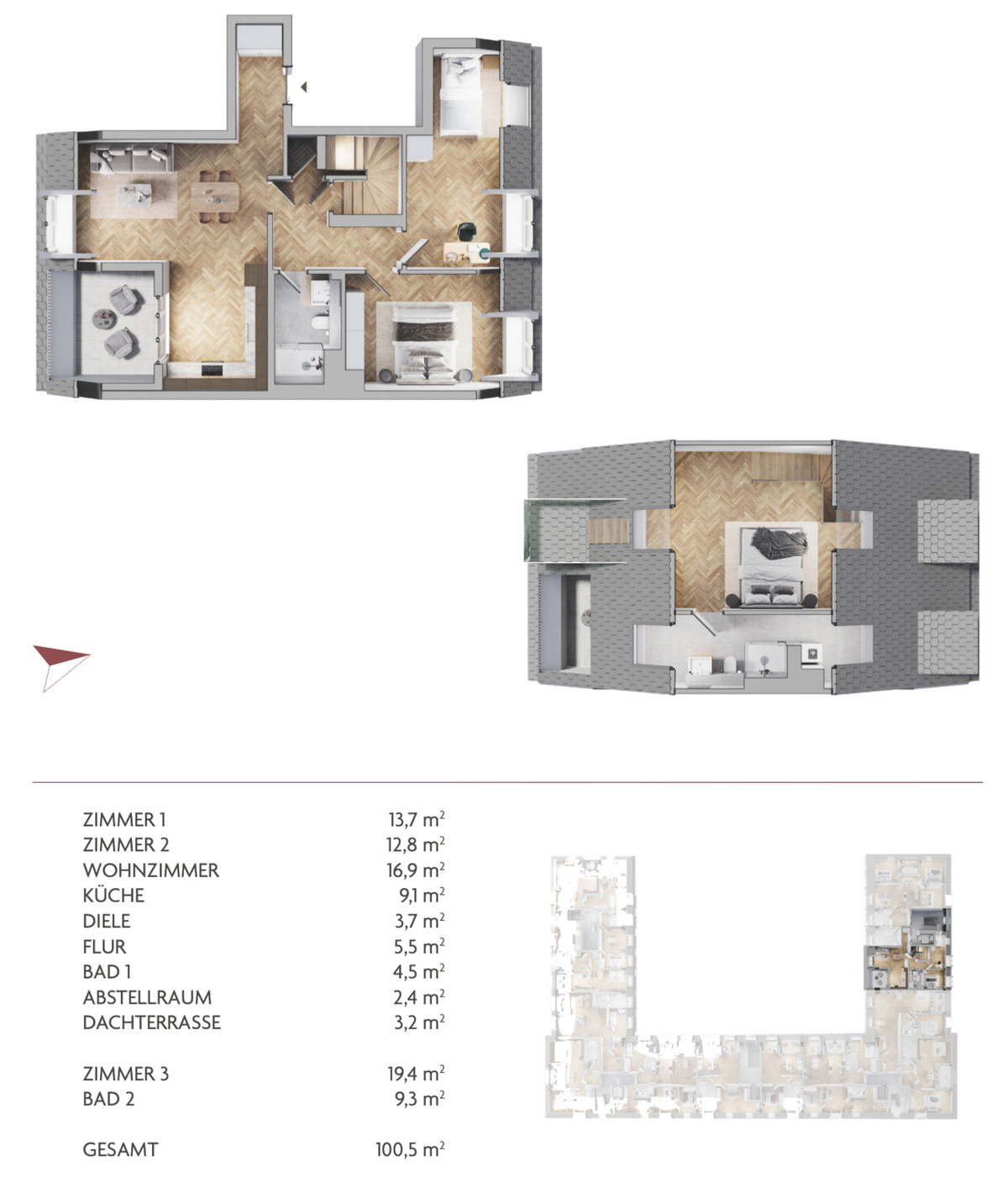 Grundriss WE45 E.2.1