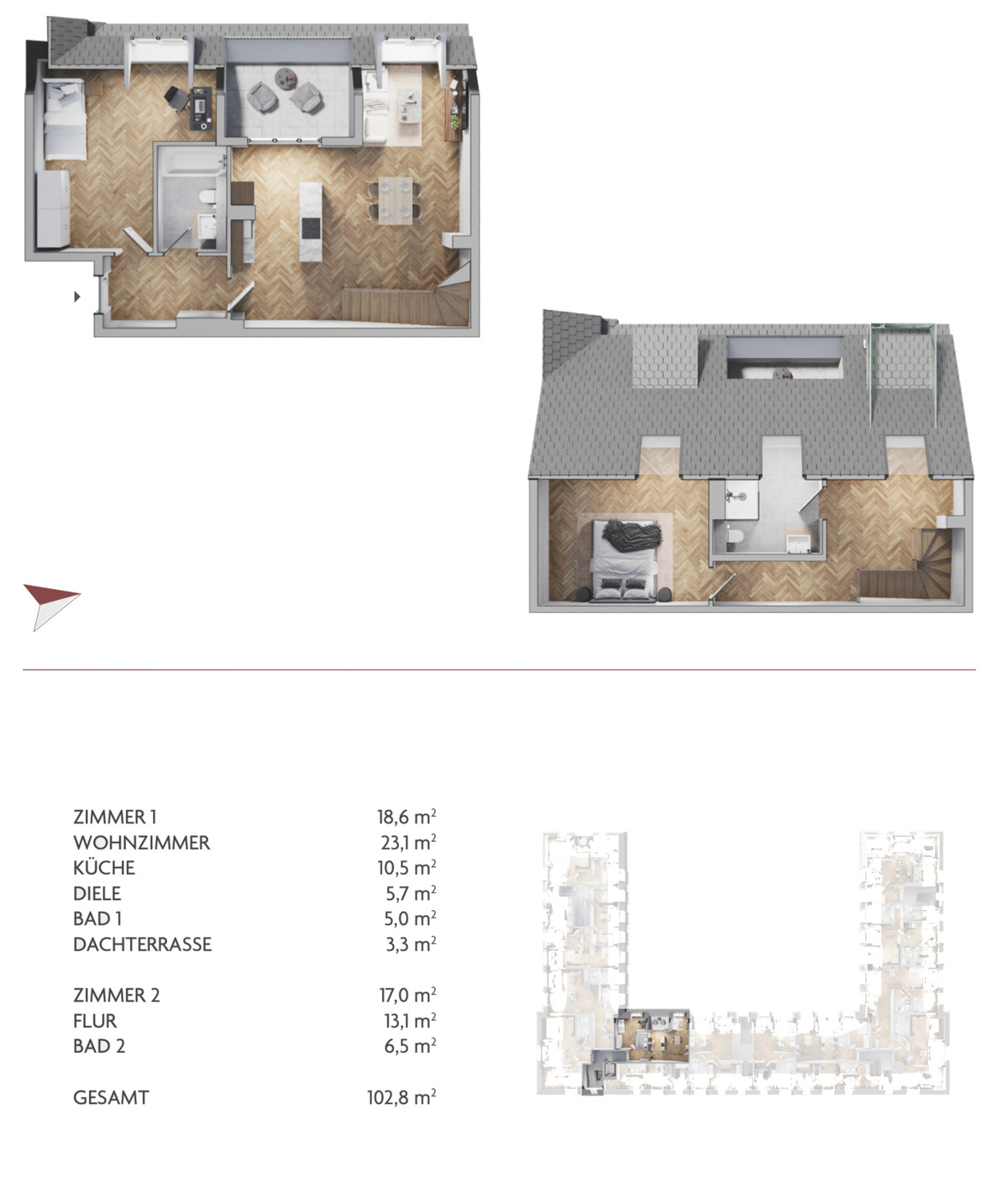 Grundriss WE21 B.2.3