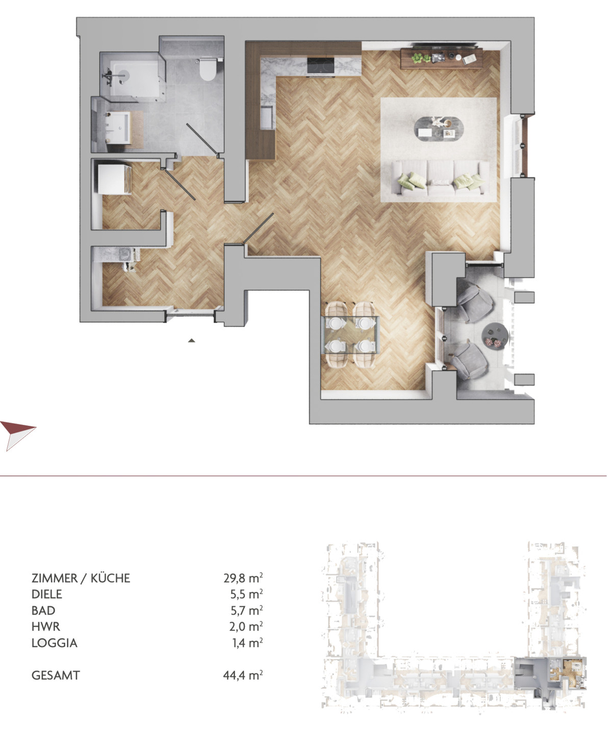 Grundriss WE33 D.1.2