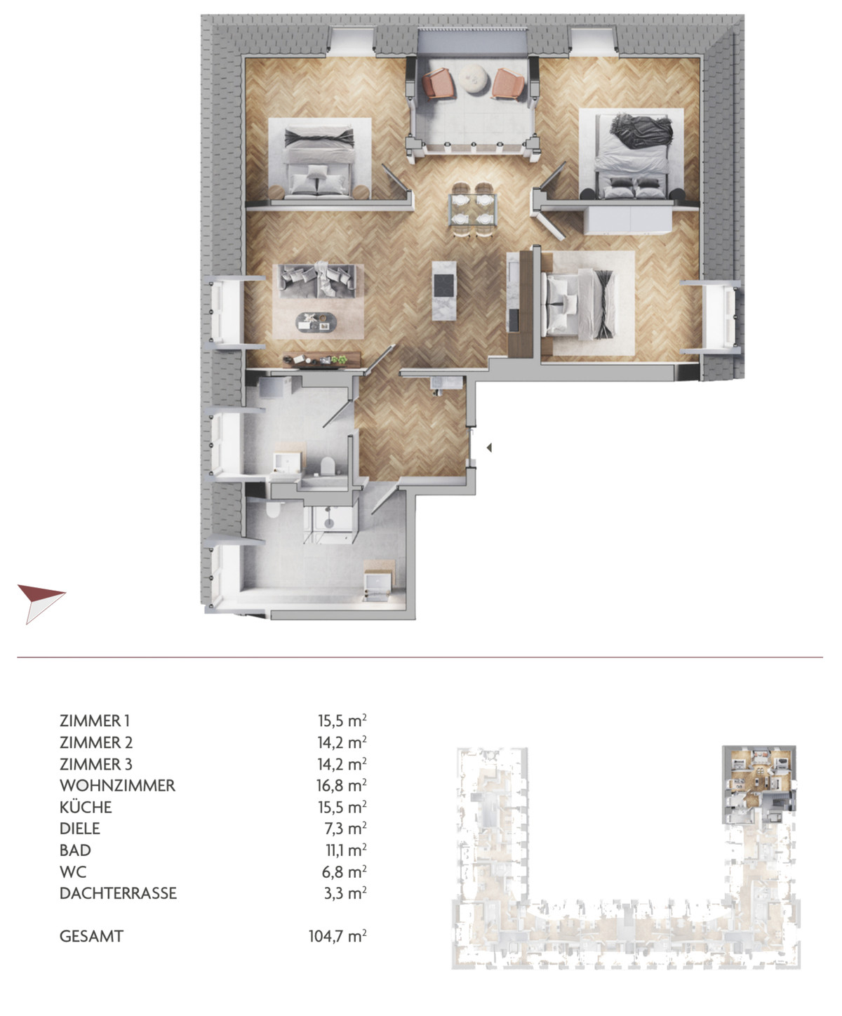 Grundriss WE46 E.2.2