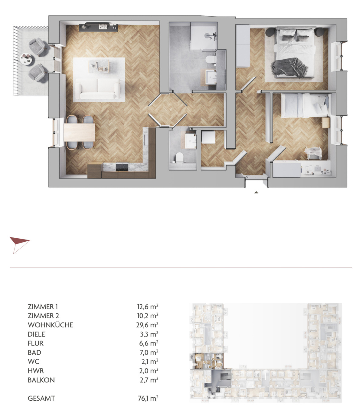 Grundriss WE18 B.1.5
