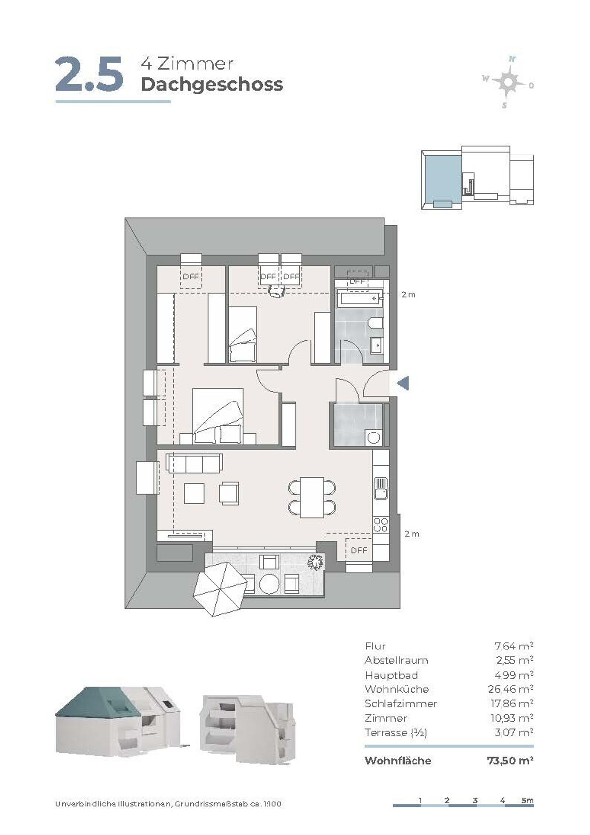 WE 2.5-Grundriss
