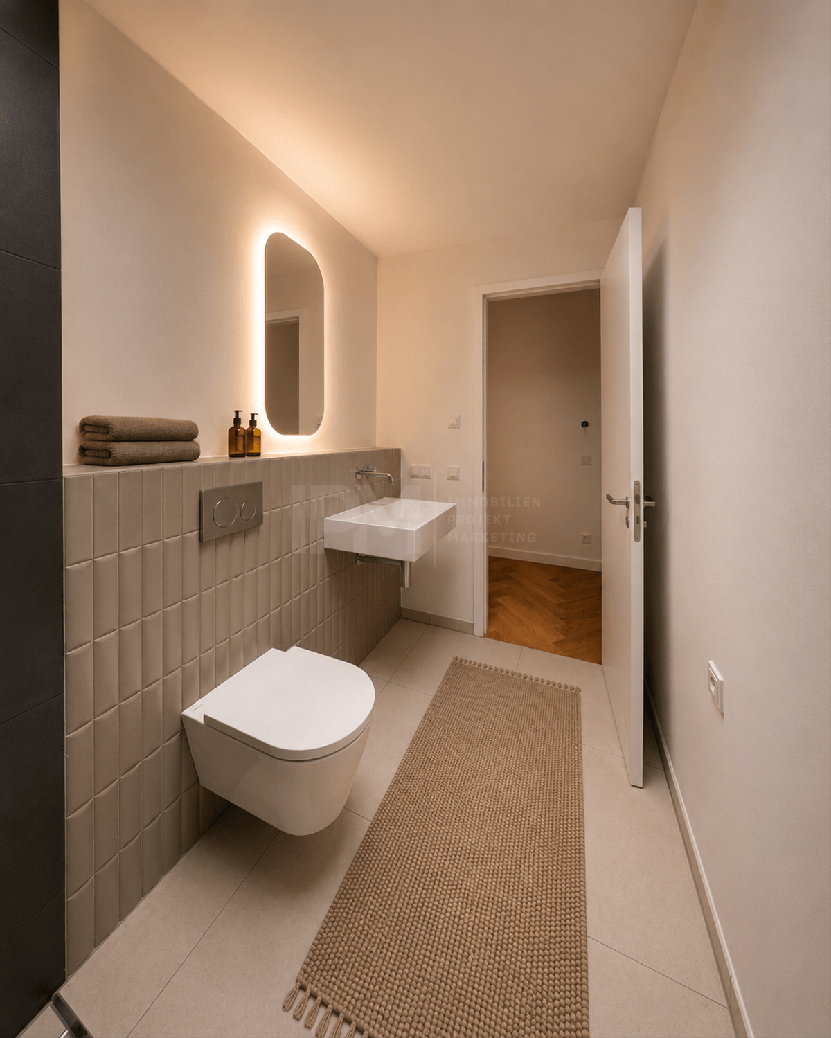 Badezimmer virtuell visualisiert