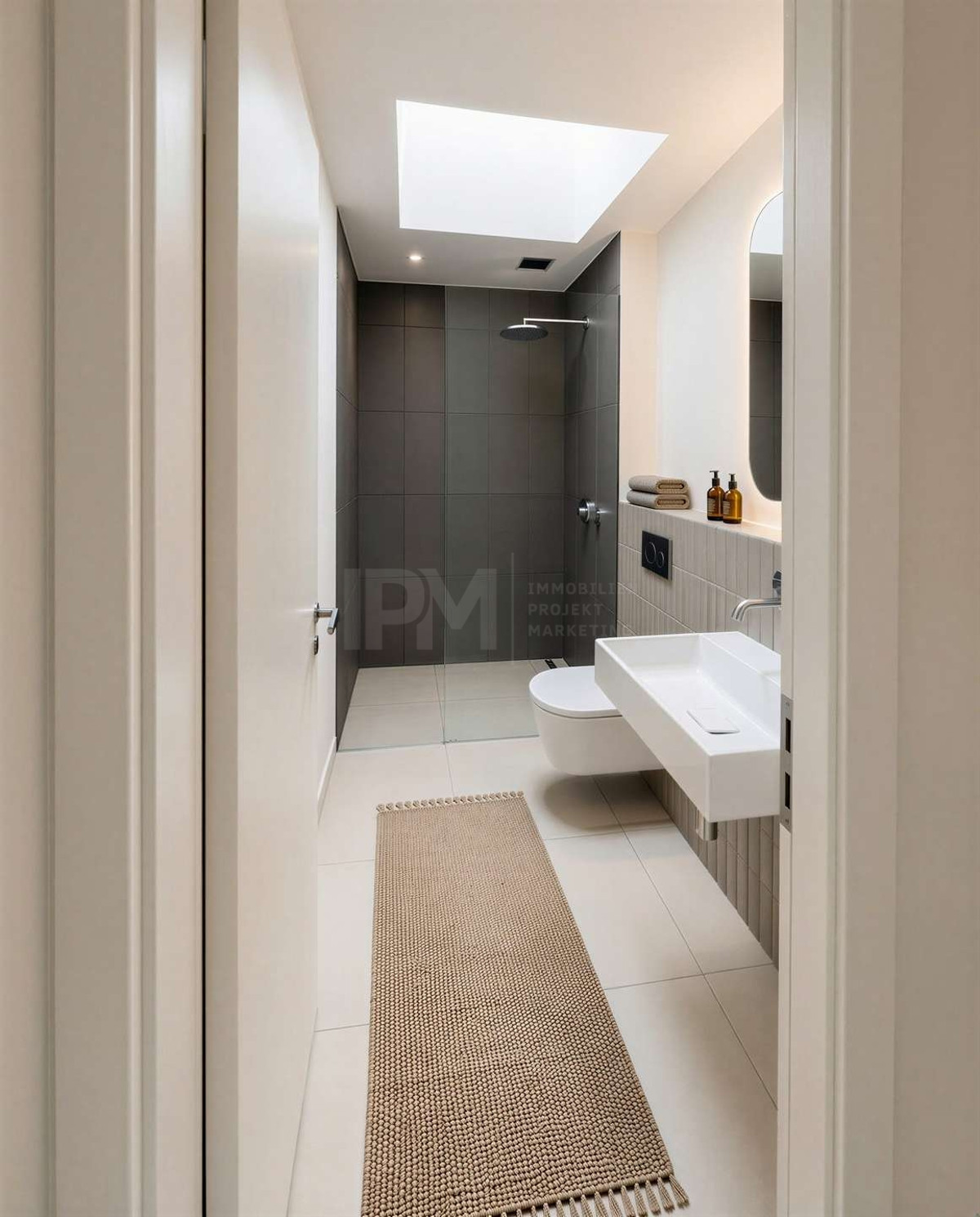 Badezimmer virtuell visualisiert - (KI generiert)