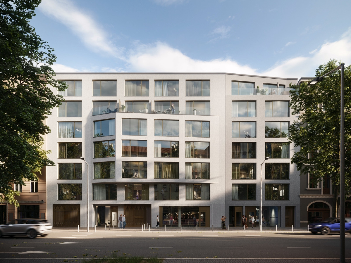 ICONIC Außenansicht Torstraße Visualisierung