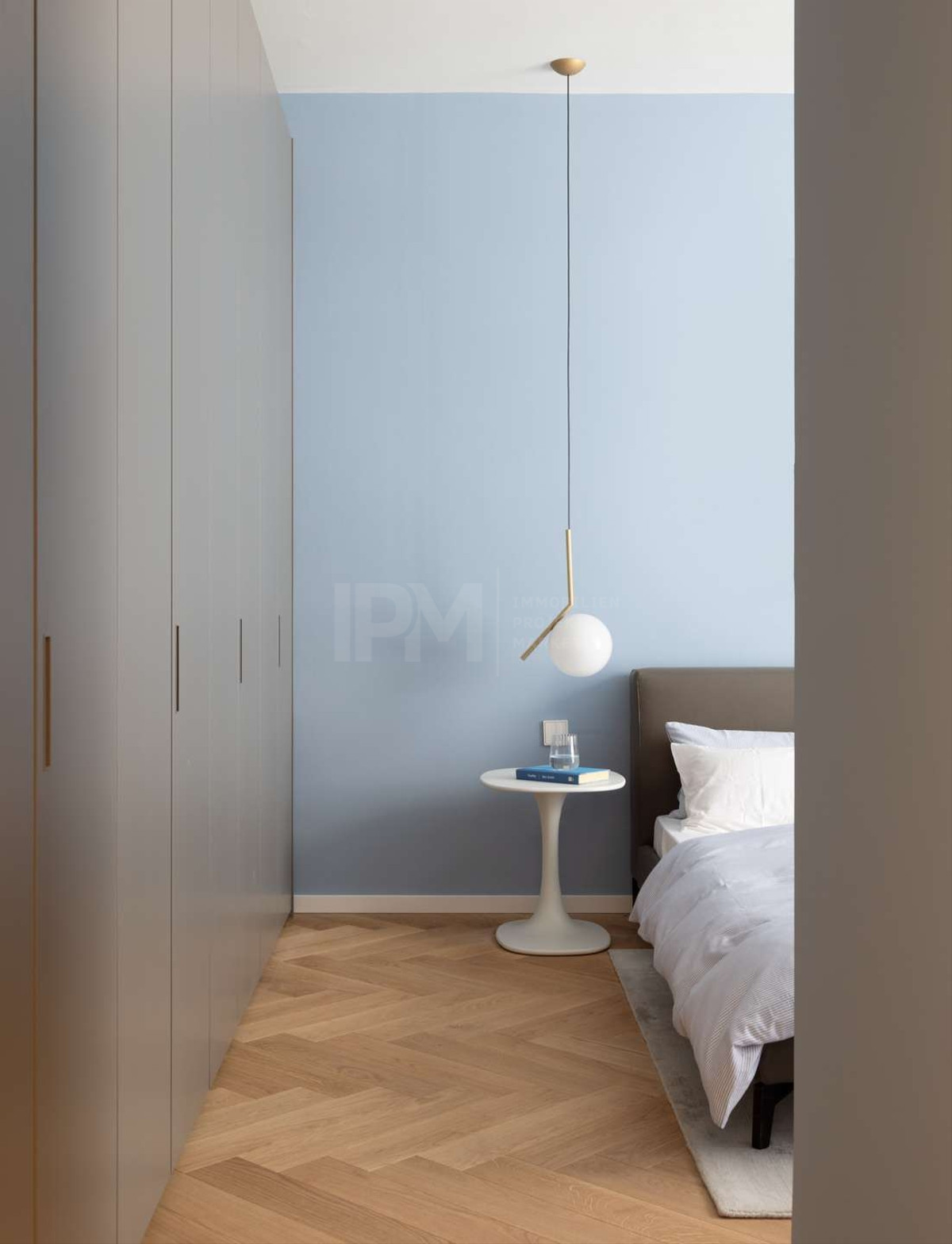 Schlafzimmer staged