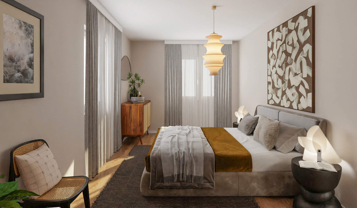 Im Schlafzimmer erwarten Sie erholsame Nächte