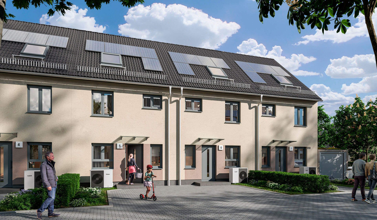 Reihenhäuser im Petersbogen mit viel Platz für den Alltag