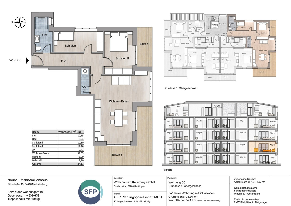Grundriss Whg 05