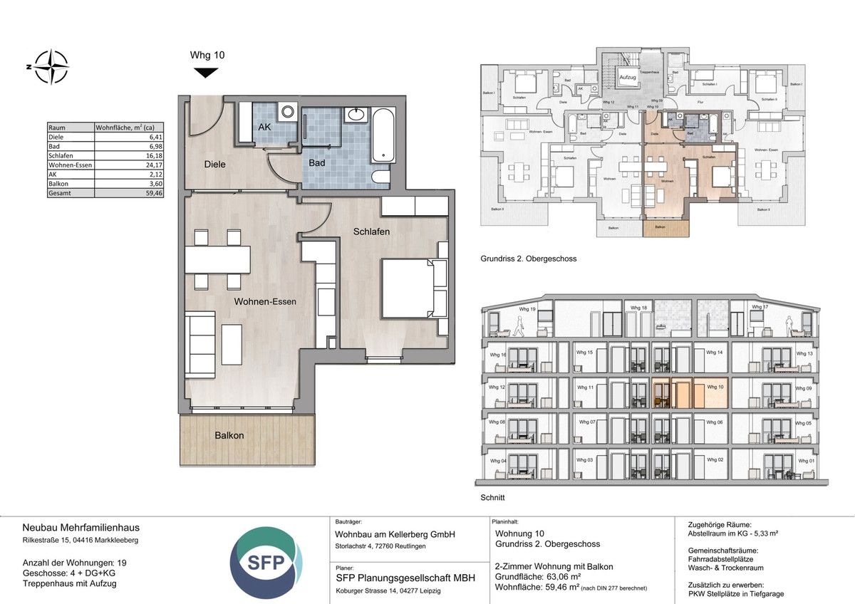 Grundriss Whg 10
