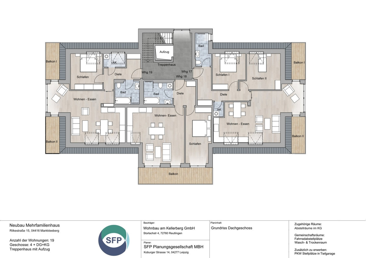 Grundriss Dachgeschoss