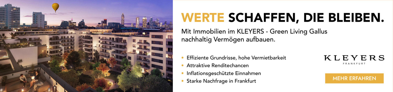 KLEYERS Frankfurt - Neubau von 224 Eigentumswohnungen - Bad Vilbel