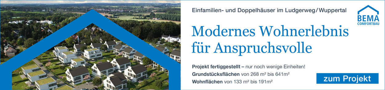Ludgerweg - Neubau von 17 Doppelhaushälften und 3 Einfamilienhäuser - Düsseldorf