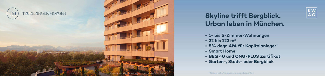Truderinger Morgen - Neubau von 239 Eigentumswohnungen