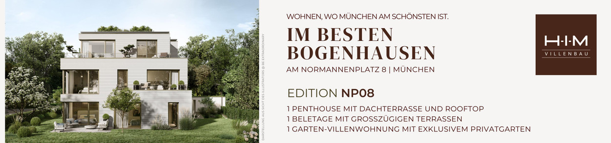Wohnen in Bogenhausen am Normannenplatz - EDITION NP08 - 3 new build condominiums