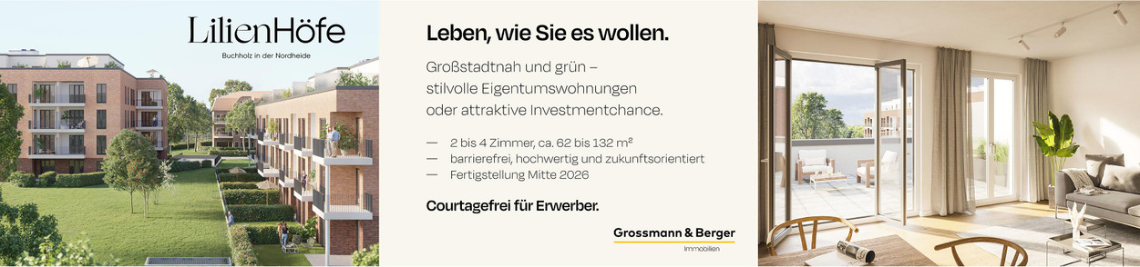 LilienHöfe - Neubau von 59 Eigentumswohnungen