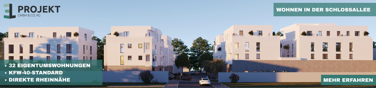 Schlossallee - Neubau von 32 Eigentumswohnungen