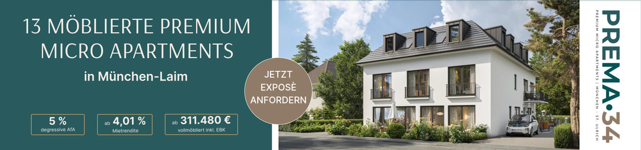 Prema34 - Neubau von 13 Eigentumswohnungen - Olching
