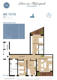 Leben am Flößerpark - Waterloostraße - Wohnung