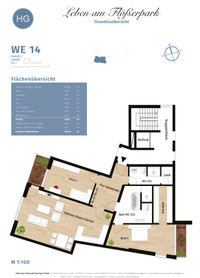 Leben am Flößerpark - Waterloostraße - Wohnung