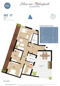 Leben am Flößerpark - Waterloostraße - Wohnung