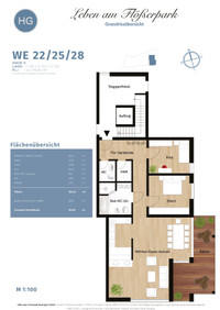 Leben am Flößerpark - Waterloostraße - Wohnung