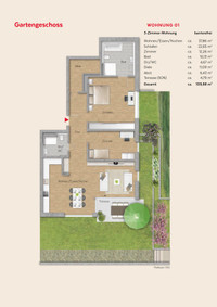 Dinkelstraße 3 - Wohnung