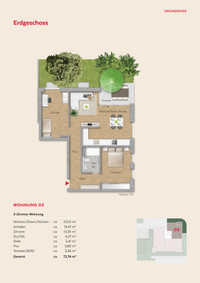 Dinkelstraße 3 - Wohnung