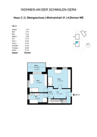 Wohnen an der schmalen Gera - Wohnung