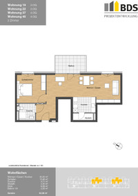 Scheffelareal - Wohnung