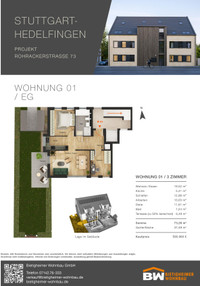 Rohrackerstraße 73 - Wohnung