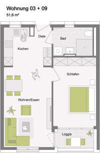 BETREUTES WOHNEN in NECKARGERACH - Wohnung