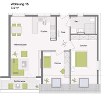 BETREUTES WOHNEN in NECKARGERACH - Wohnung