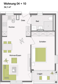 BETREUTES WOHNEN in NECKARGERACH - Wohnung